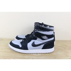 Nike Sneakers Mens 13 Air Jordan 1 Zoom CMFT High Black Gray CT0978-001 Athletic